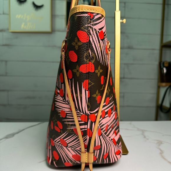 Louis Vuitton Jungle Dot Neverfull MM - Picture 5 of 16